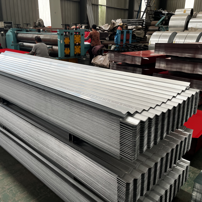 30-38 Gauge Galvanized Steel Roofing Sheets Corrugated GI GL Roof Sheets with Cutting Welding Bending Services ASTM Certified