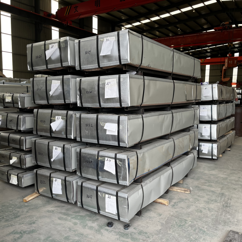 30-38 Gauge Galvanized Steel Roofing Sheets Corrugated GI GL Roof Sheets with Cutting Welding Bending Services ASTM Certified