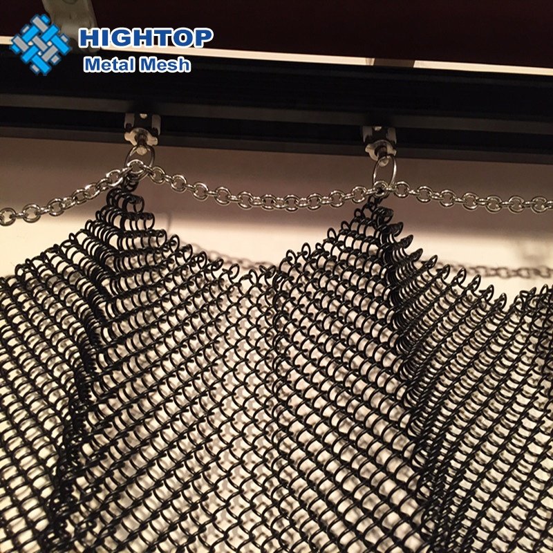 Decorative Metal Wire Mesh / Metal Ring Mesh Curtain / Chain Mail Mesh