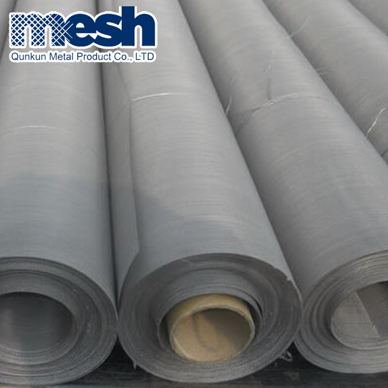 304 304L 316 316L 500 micron stainless steel iron wire mesh fence woven 300 micron Stainless Steel Wire Mesh