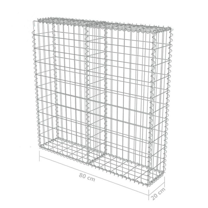 Welded Gabions Kenya Retaining Wall 1x1x1m Galvanized Steel Wire Welded Gabion Cage