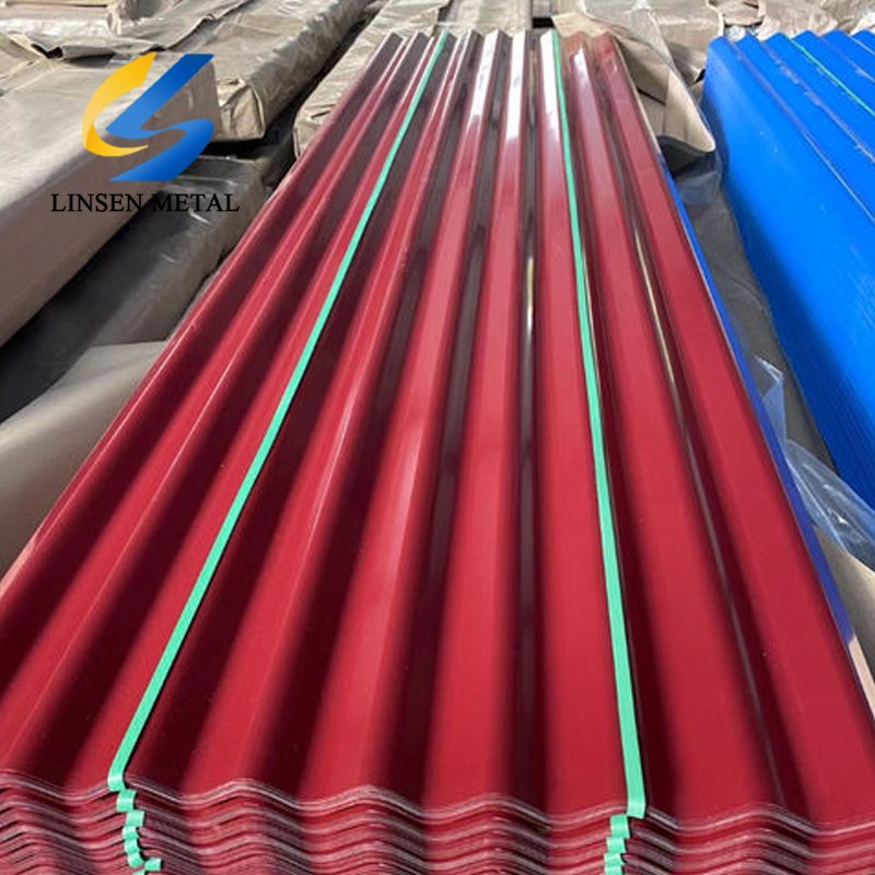 Factory Stock Z40 Z60 Z80 Z100 0.34mm 0.4mm 0.47mm Thickness Galvanized Zinc Coated Corrugated Iron Roof Sheet Price per Sheet