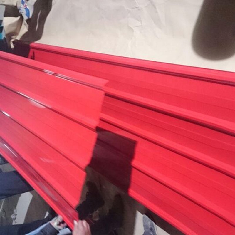 24 Gauge Zinc Corrugated Color Coated Roofing Sheet Prepainted Galvanized Steel Metal Roofing Sheet