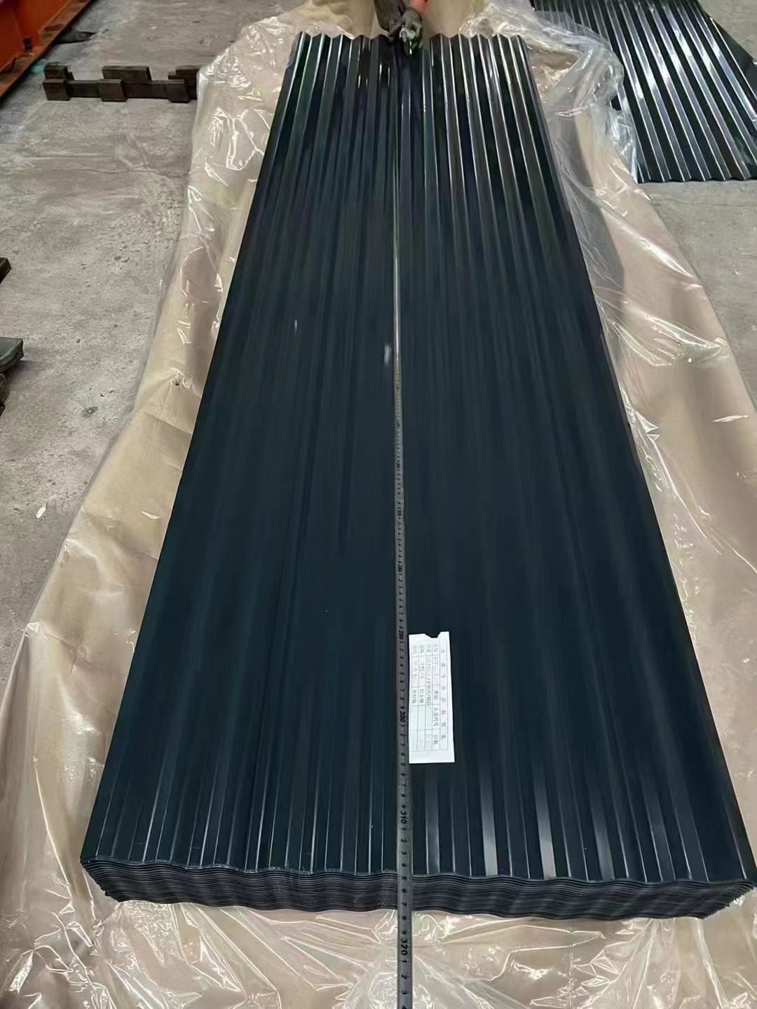 hot sale color coated galvanized Corrugated zinc plate gi carbon steel cold rolled roof sheet
