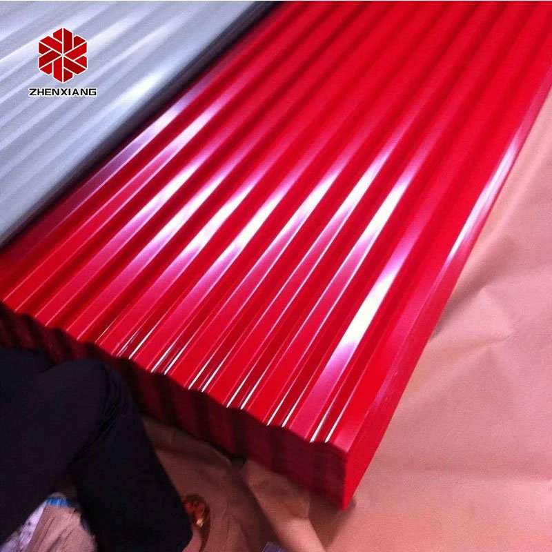 ZhenXiang galvanized corrugated steel roofing sheet thickness galvanized steel sheet plate steel sheet galvanized