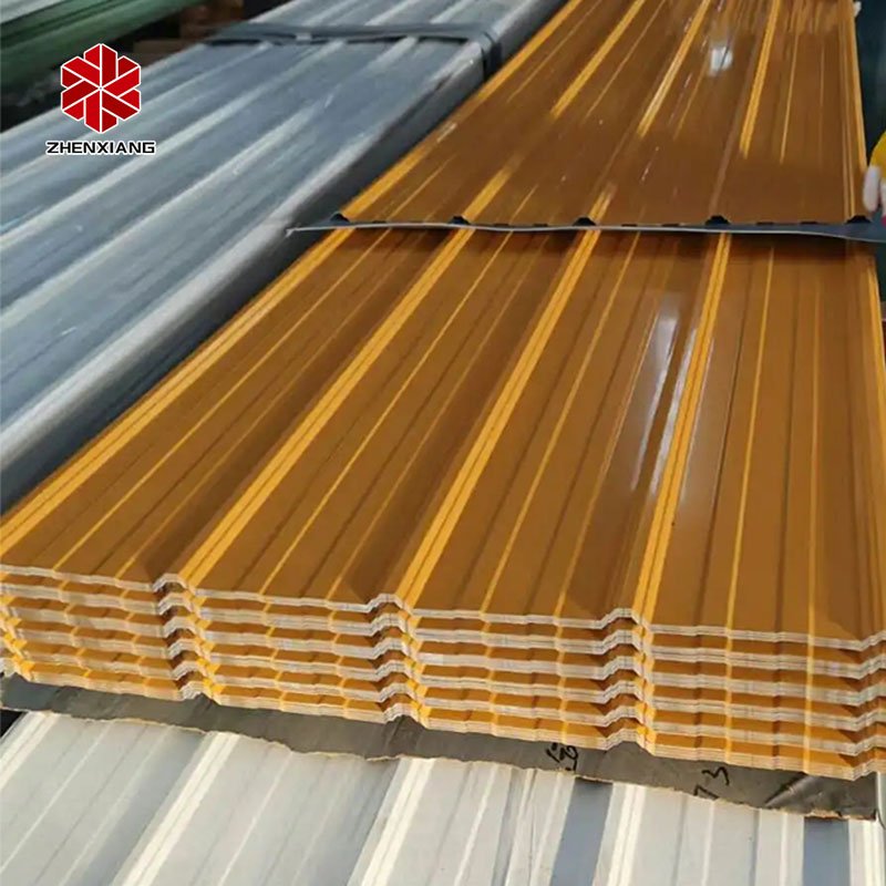 ZhenXiang galvanized corrugated steel roofing sheet thickness galvanized steel sheet plate steel sheet galvanized