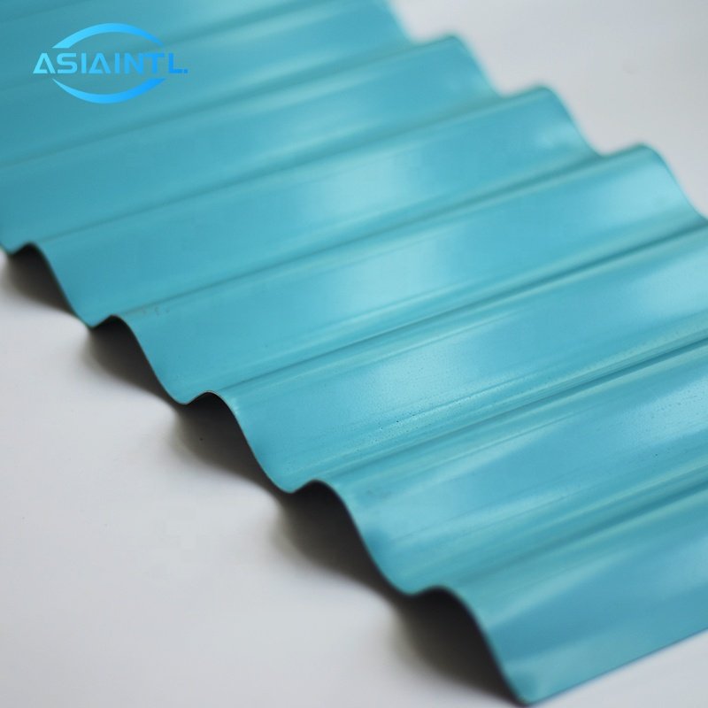 Hot sale 0.45mm galvanized color coated corrugated iron roofing sheets plate price