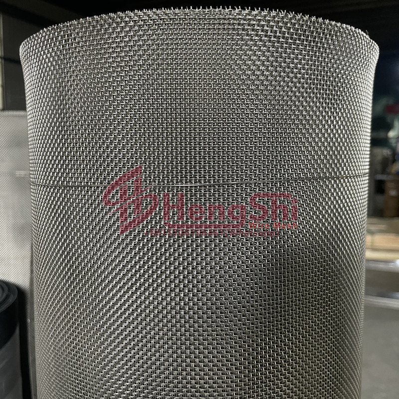 Anti Cutting Security Window Screen Made of Stainless Steel Woven Wire Mesh
