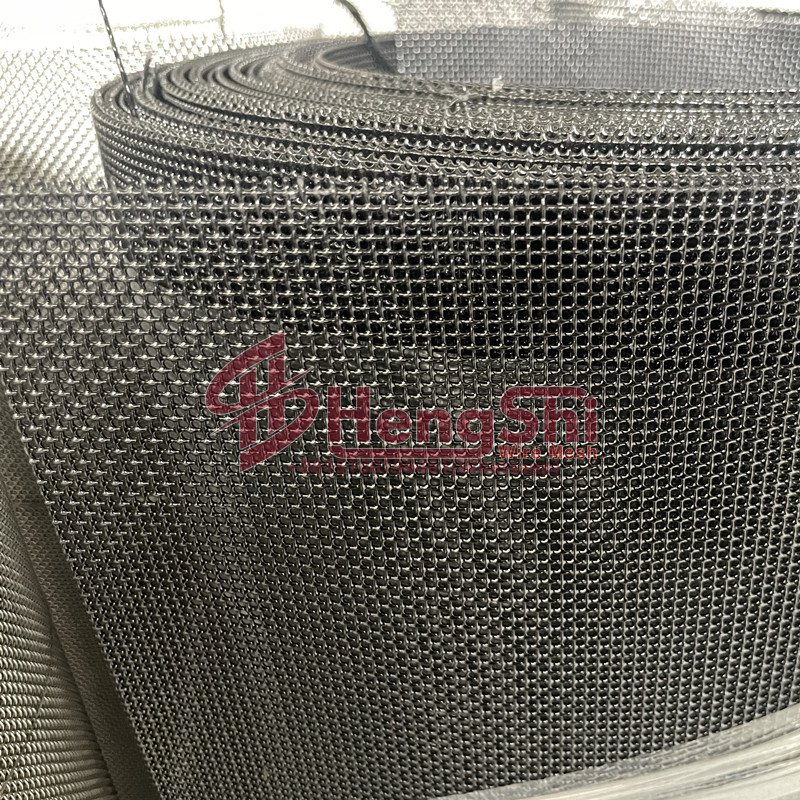 Anti Cutting Security Window Screen Made of Stainless Steel Woven Wire Mesh