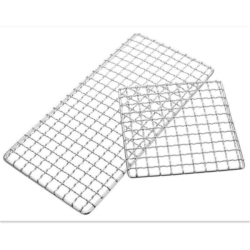 Wholesale Net Galvanized Iron Barbecue BBQ Grill /Steel Wire Stainless Steel Wire Mesh Barbecue BBQ Grill