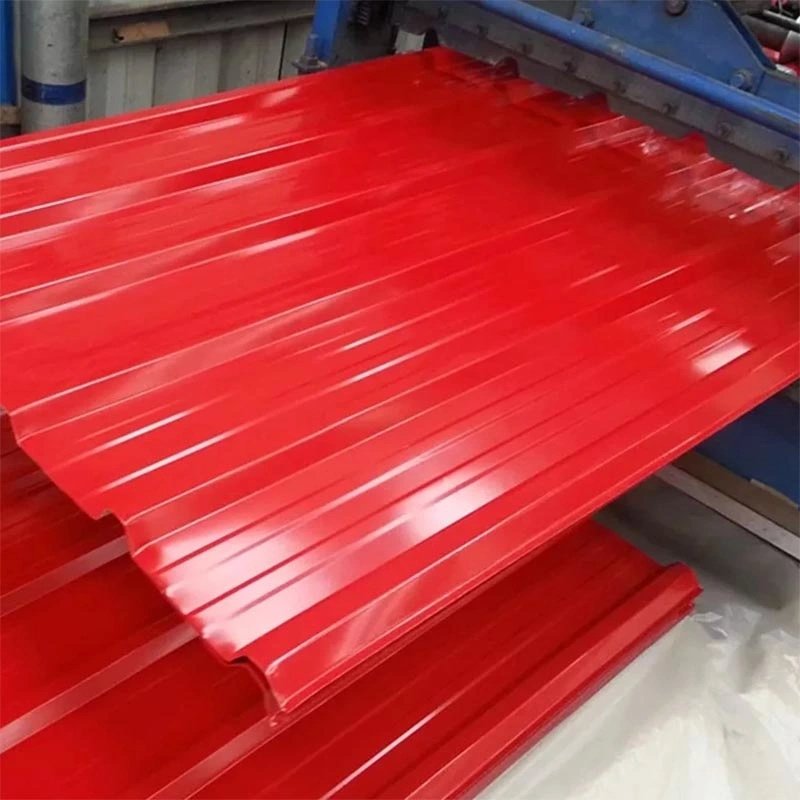 Roofing Sheet Building Material Prepainted Color Roof Tiles Price Galvanized Corrugated Metal Steel Price ASTM Container Plate