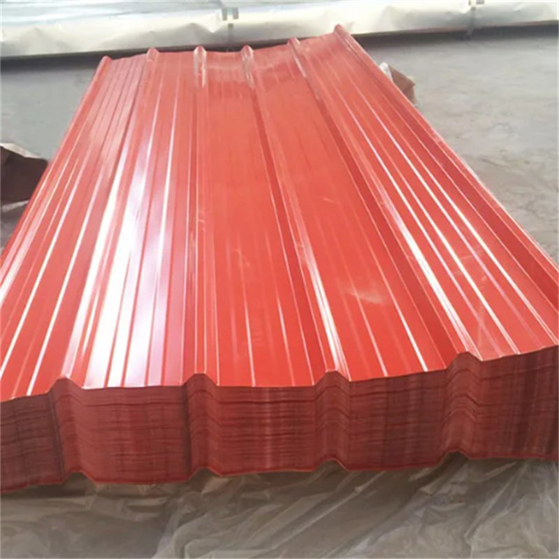 Factory Price Gi Corrugated Galvanized Steel Sheets Color Painted Roofing Sheet