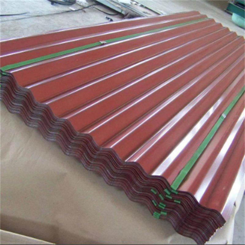 Factory Price Gi Corrugated Galvanized Steel Sheets Color Painted Roofing Sheet