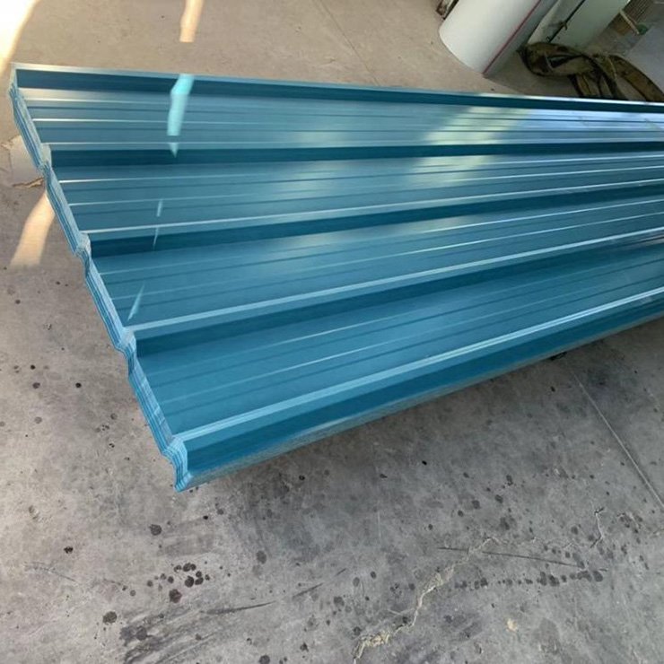 Cheap Price 0.6Mm Thick Color Coated Roofing Sheet Thick Corrugated Sheet