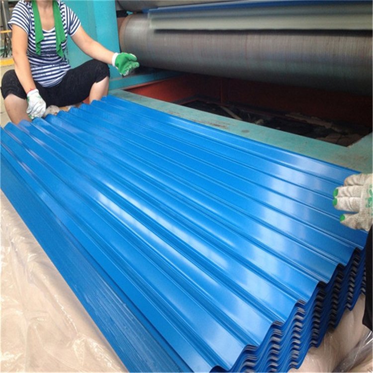 Cheap Price 0.6Mm Thick Color Coated Roofing Sheet Thick Corrugated Sheet