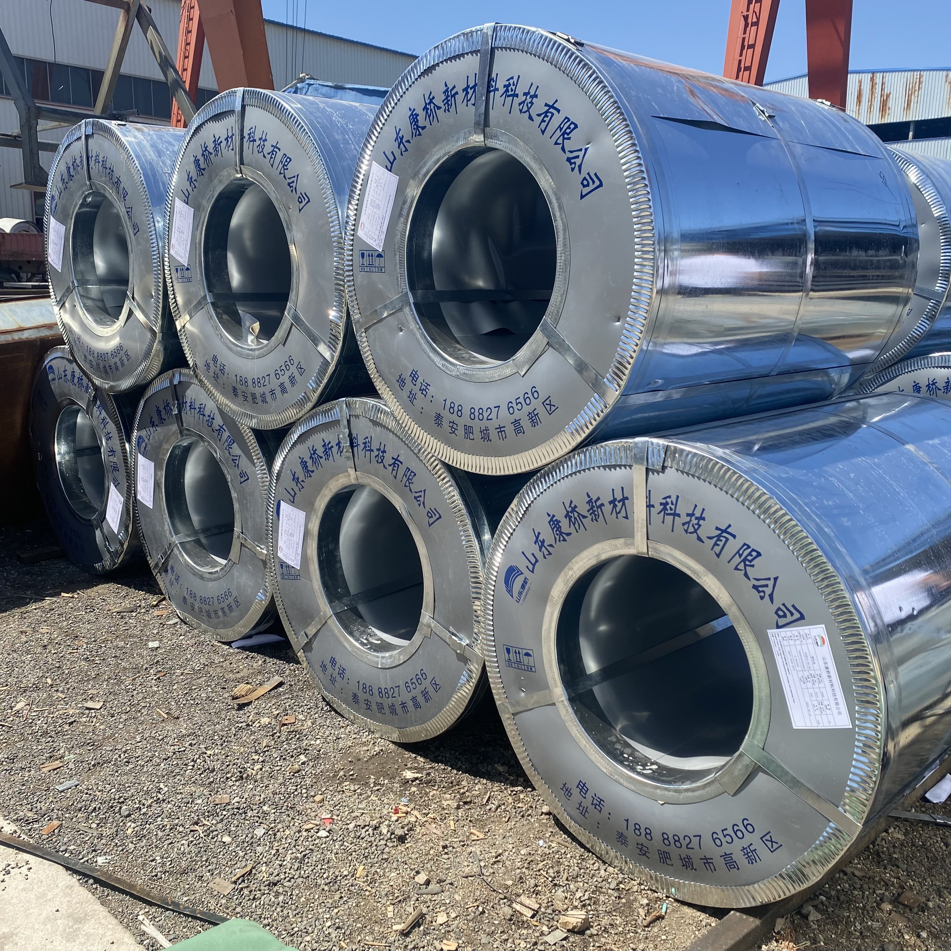 No Flower zinc coated hot dip 90g Z275 GI galvanized steel coil q235 1.6*1220mm price Free Samples