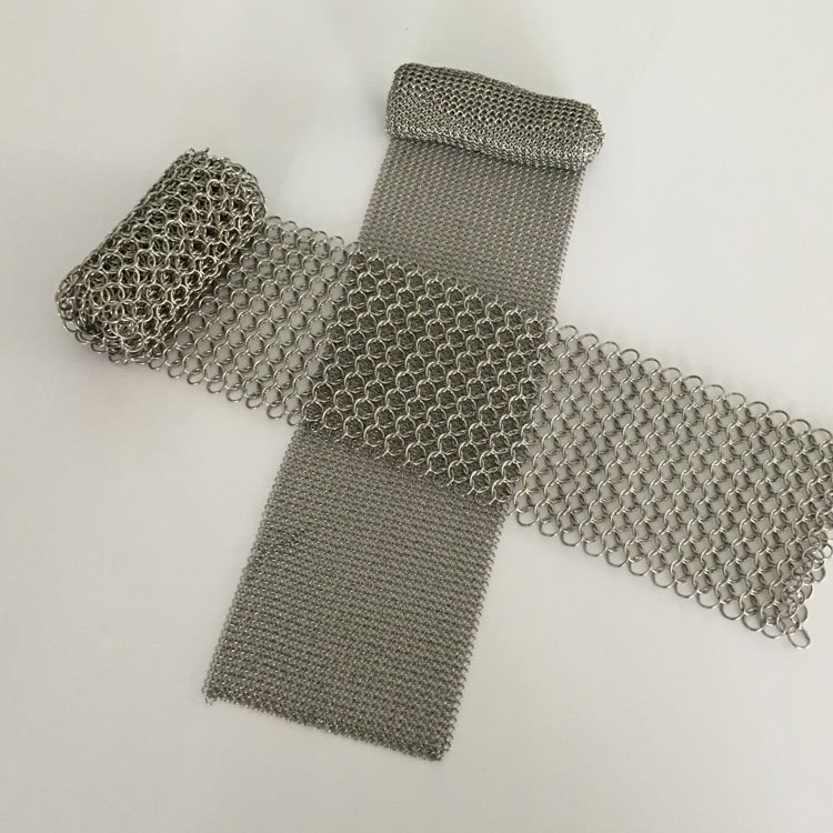 304 Stainless steel chain mail ring mesh for Protection