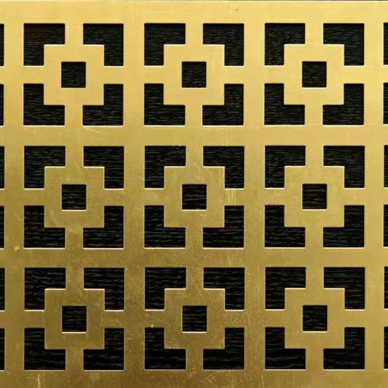 Metal Aluminum Decorative Exterior Wall Decoration Perforated Sheet Punching Hole Composite Panels