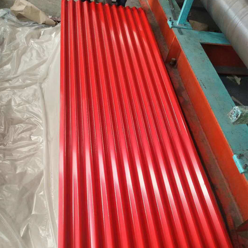 26 gauge electro galvanized roofing steel sheets 4x8 corrugated zinc coating aluminium ibr roof sheeting