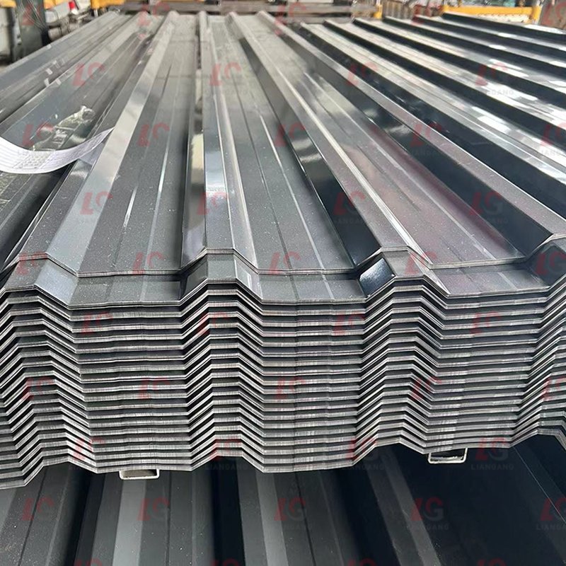 Factory price z10 z20 z30 galvanized ppgi metal roof tile corrugated sheet for roof solar roofing material sheet for house