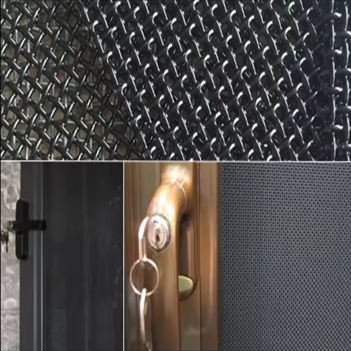 Anti-Theft, Mosquito-Proof Durable Door & Window Security Screen Protective Mesh Stainless Steel Window Screen