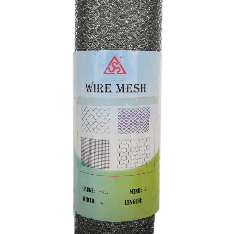 China triple twist hot dipped galvanized netting hexagonal wire mesh/woven hex mesh fence