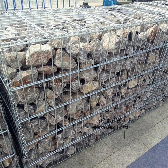 1x1x1 2x1x1 3x1x1 4x1x1m Hot Dip Galvanized Gabion wire mesh Basket Boxes Gabion Stone Cage