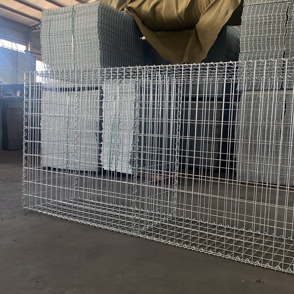1x1x1 2x1x1 3x1x1 4x1x1m Hot Dip Galvanized Gabion wire mesh Basket Boxes Gabion Stone Cage