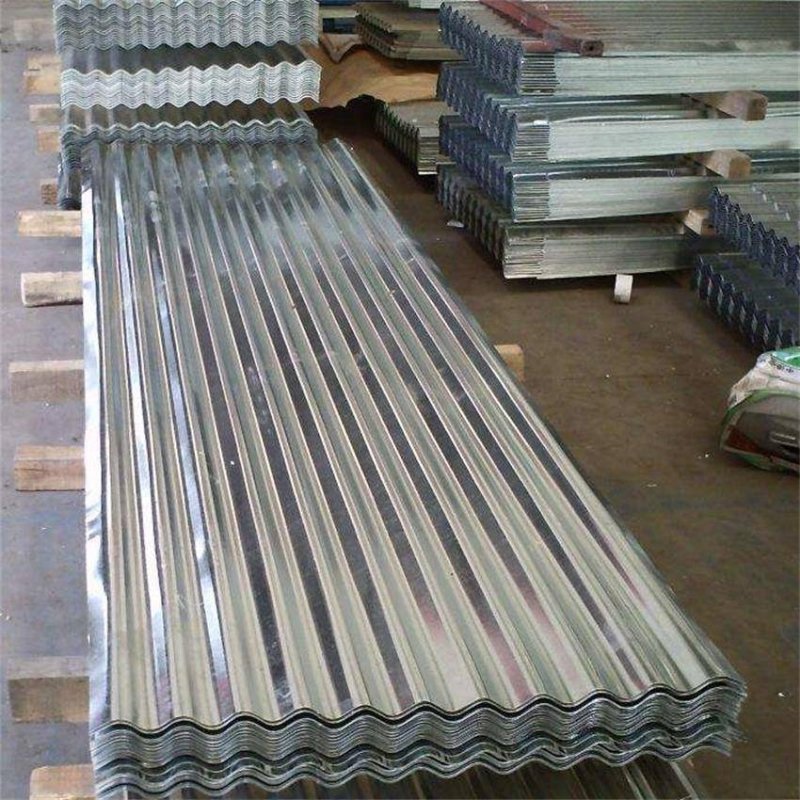 Hot Dipped Wavy Corrugated Steel Roofing Plate 0.2 1.0mm GI GL Galvanized Metal Cutting Bending Welding Included BIS Certified