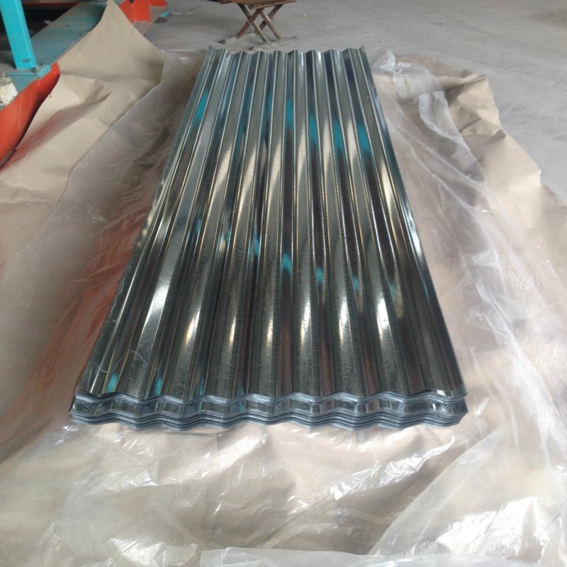 Hot Dipped Wavy Corrugated Steel Roofing Plate 0.2 1.0mm GI GL Galvanized Metal Cutting Bending Welding Included BIS Certified