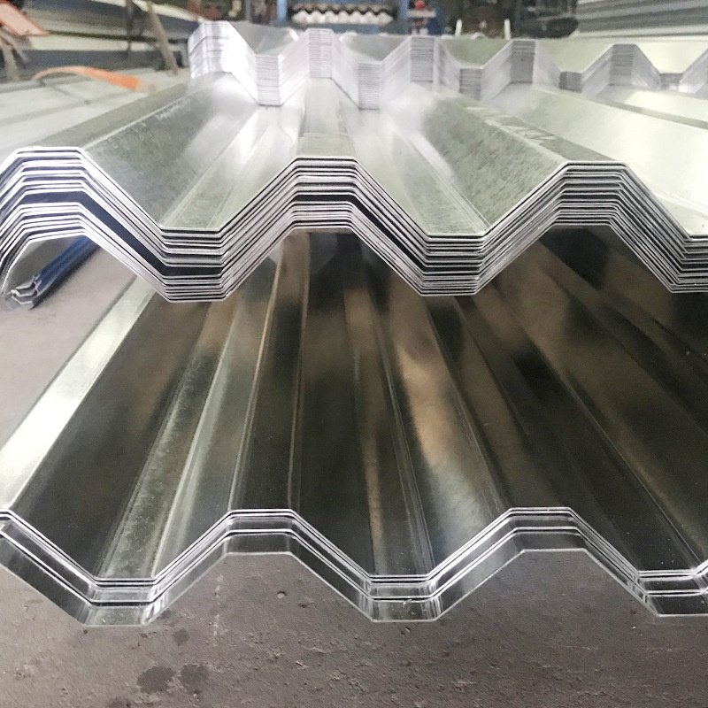 Hot Selling Dx52D SGCC 800mm 22 26 28 Gauge Galvanized Gi Corrugated Iron Steel Roofing Sheet