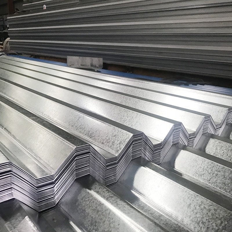 Hot Selling Dx52D SGCC 800mm 22 26 28 Gauge Galvanized Gi Corrugated Iron Steel Roofing Sheet