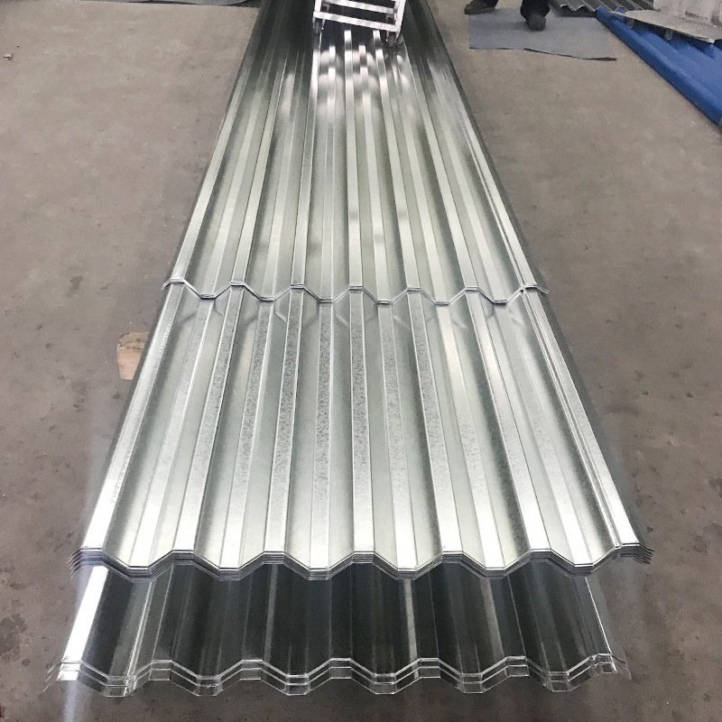 Hot Selling Dx52D SGCC 800mm 22 26 28 Gauge Galvanized Gi Corrugated Iron Steel Roofing Sheet