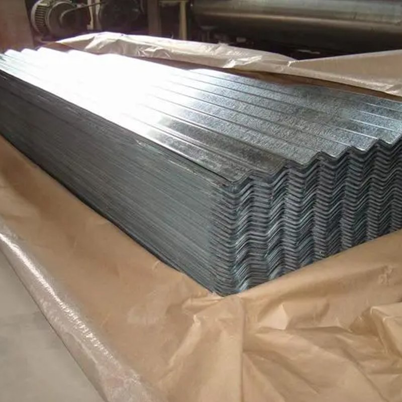 Zinc Corrugated Board Galvanized Steel Sheet Roof Panel 0.12mm Corrugated Board For Architectural Decoration