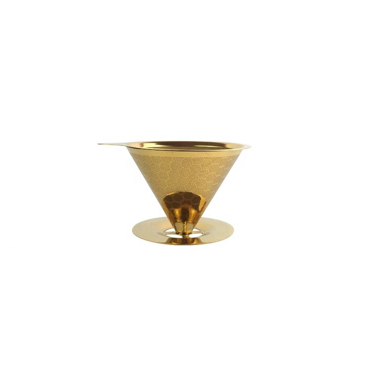 180 micron stainless steel metal wire mesh pour over coffee filter
