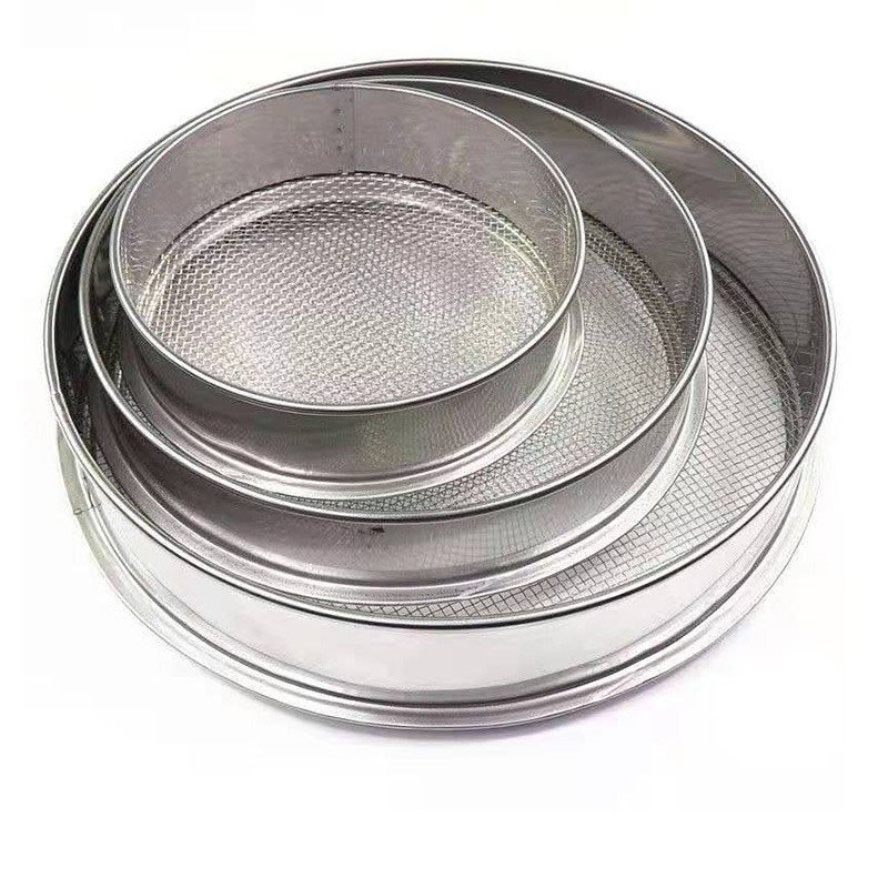 Standard Control Screen Sieve Household Flour Sifter Standard Sieve For Flowering Soil Sand Filter Stainless Steel Wire Mesh