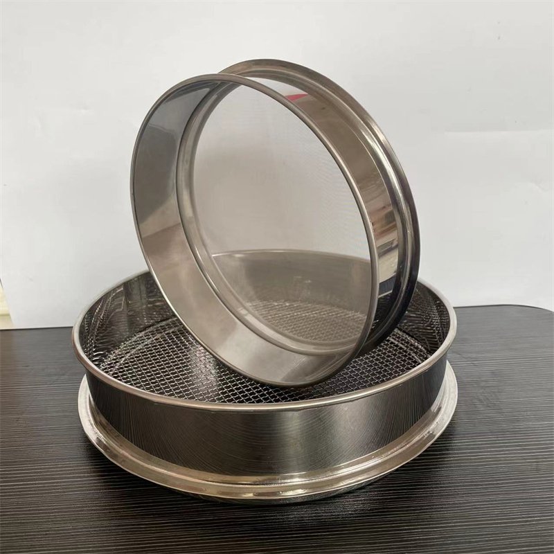 Standard Control Screen Sieve Household Flour Sifter Standard Sieve For Flowering Soil Sand Filter Stainless Steel Wire Mesh