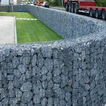 High quality hot dip galvanized Factory Supply Welded Gabion box Retaining Wall Welded gabion wall