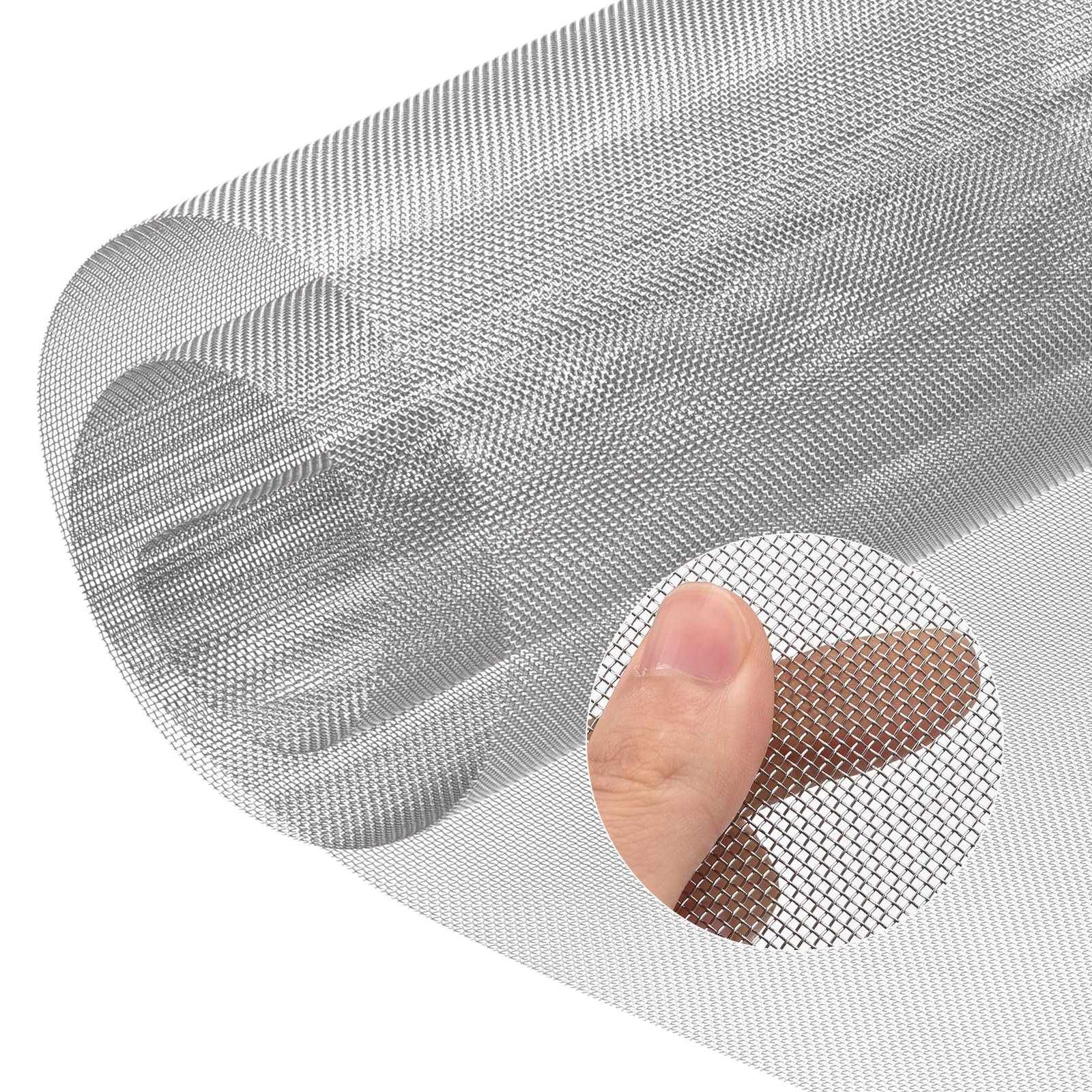 SS 304 316 stainless steel woven wire mesh anti-mosquito woven window / door screen mesh net