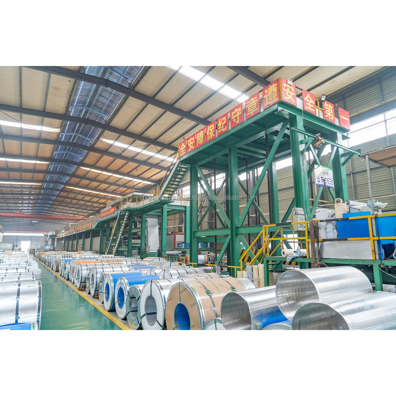 Hot Sale 0.2mm-0.6mm thickness DX53D ppgi color coated prepainted galvanized cold rolled steel coils