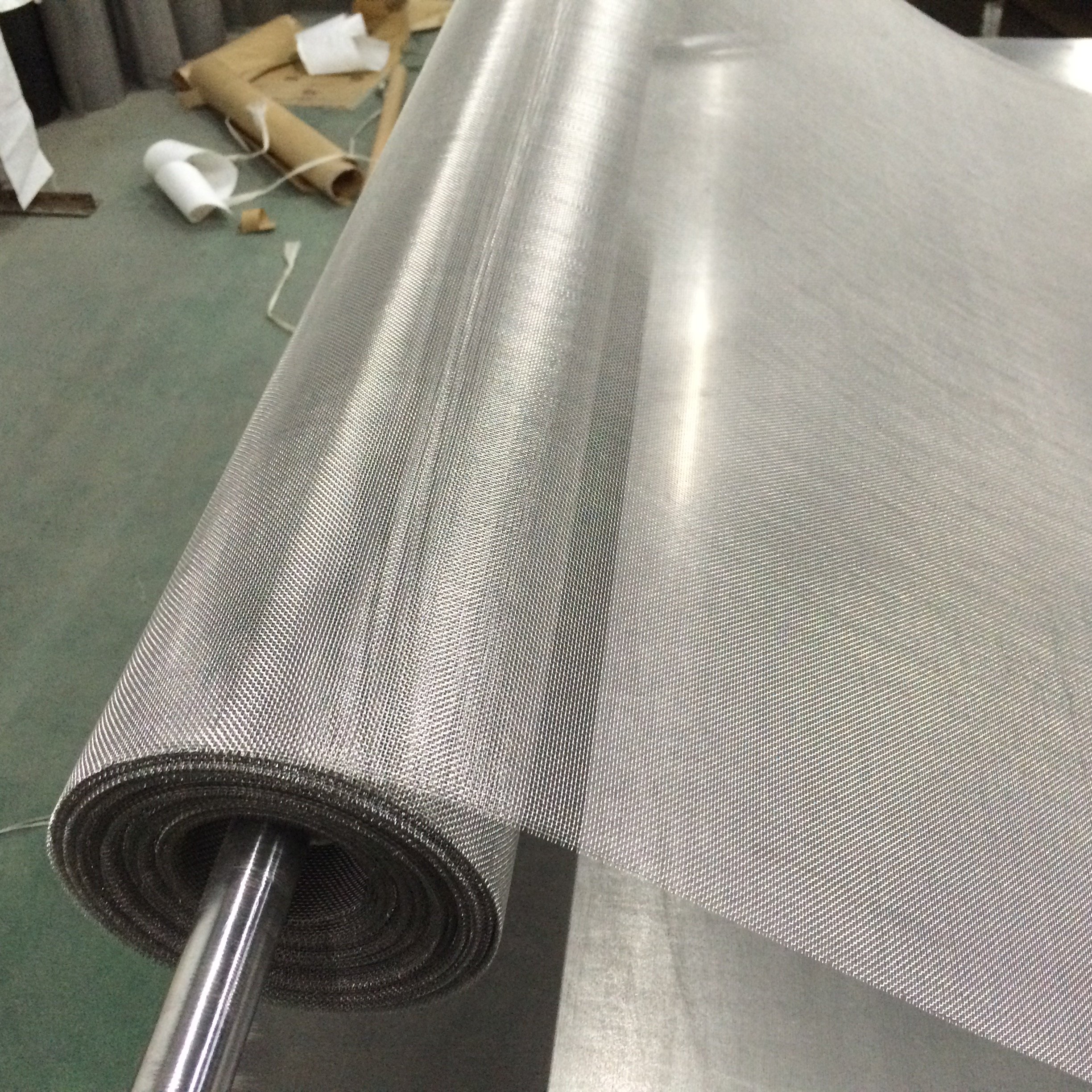 4 Mesh Count Woven Stainless Steel Bolting Cloth 304/304L/316/316L with Cutting Processing Service