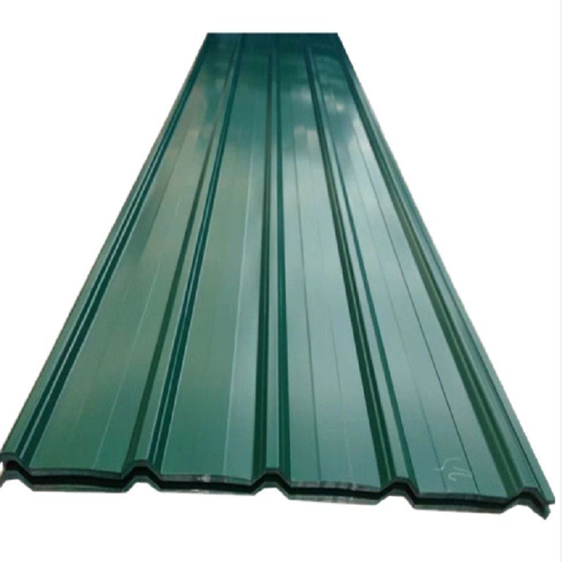 High Quality 12 Feet 0.4 0.5mm 24 Gauge 28 Gauge Zinc Dx51d Color Coated Prepainted Corrugated Steel Roofing Sheet