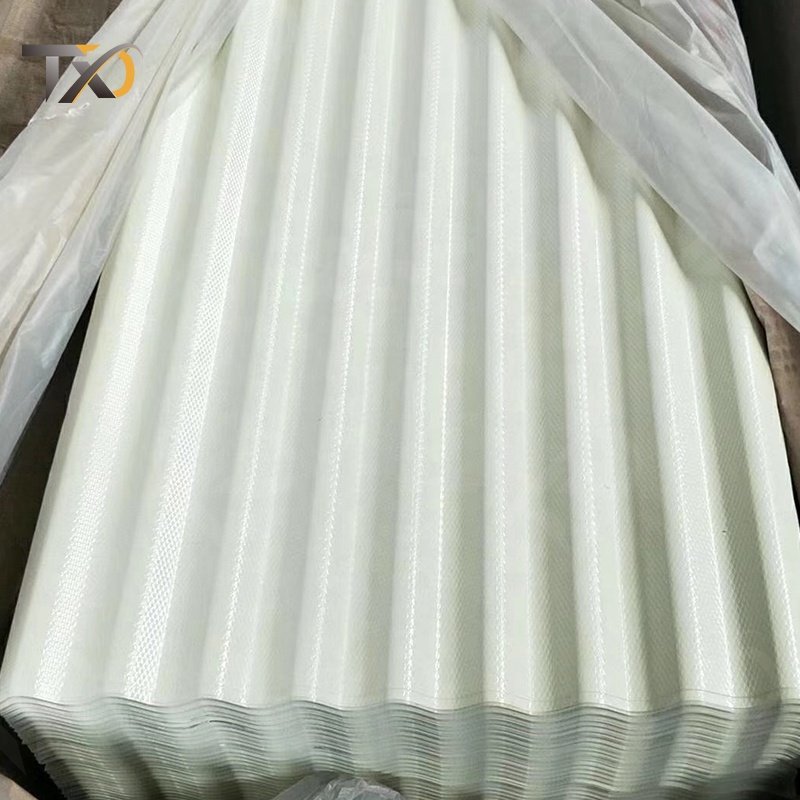 Cheap China foshan steel factory Direct Selling 0.5-1.2 mm EN GB AISI ASTM Corrugated Galvanized Steel Sheet Color Roof