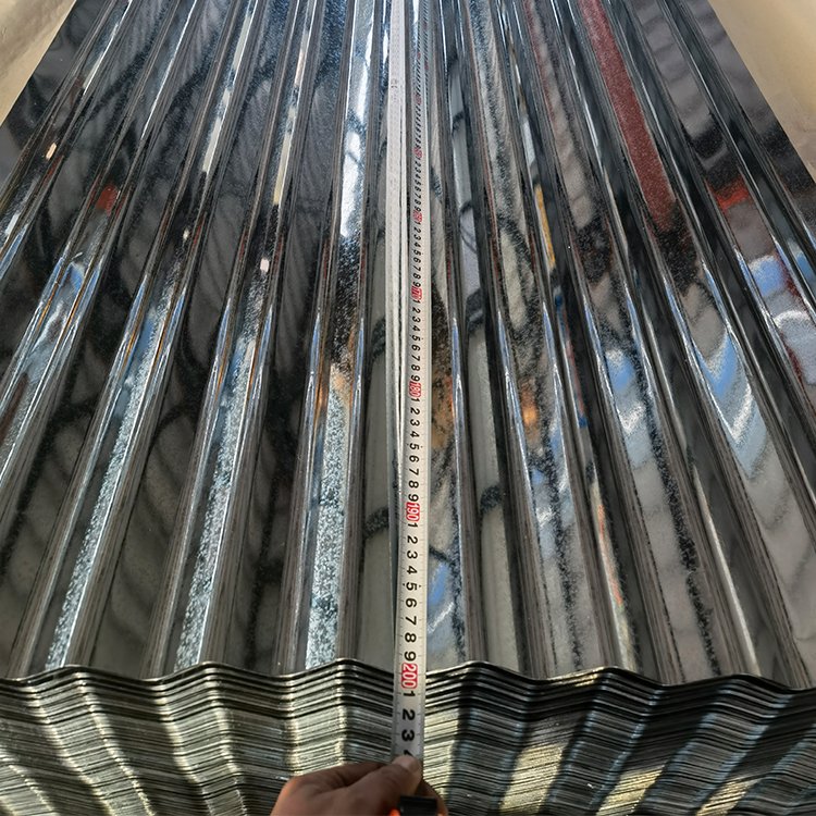 0.45mm Aluminum Zinc Roofing Sheets Corrugated Roofing Sheets Steel corrugated aluminium outdoor metal roof sheeting
