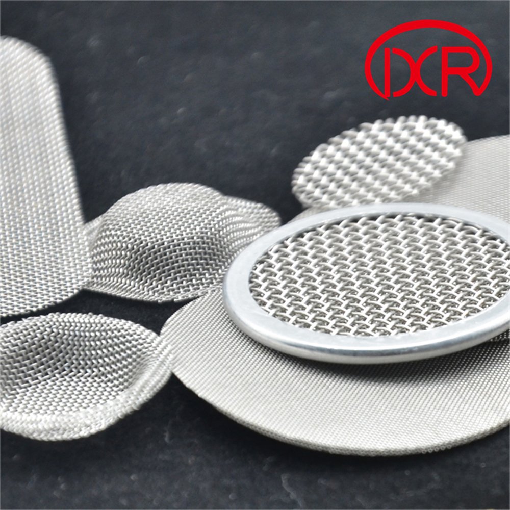 Micro Sintered Multi layered stainless steel wire mesh filter disc with frame
