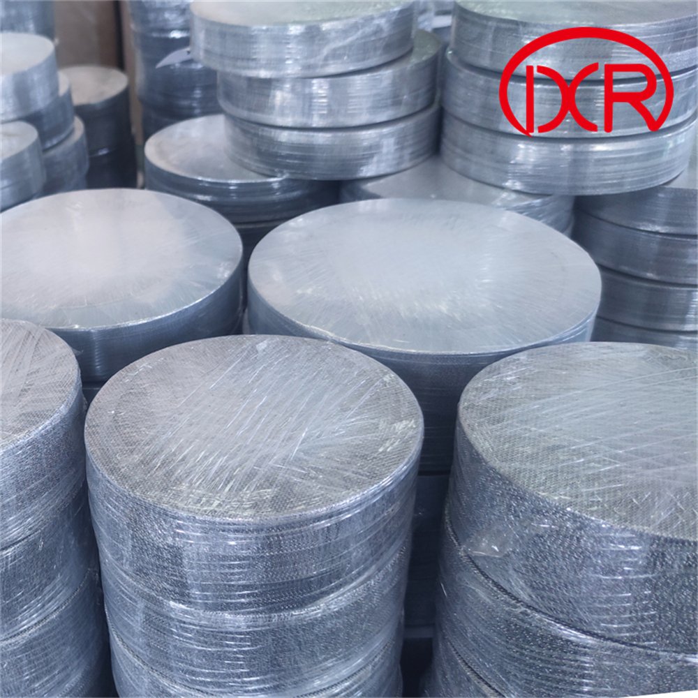 Micro Sintered Multi layered stainless steel wire mesh filter disc with frame
