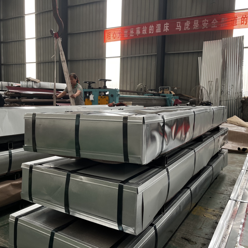 Factory Supplier Galvanized Corrugated Sheets Color Coated Corrugated Roofing sheet For Building