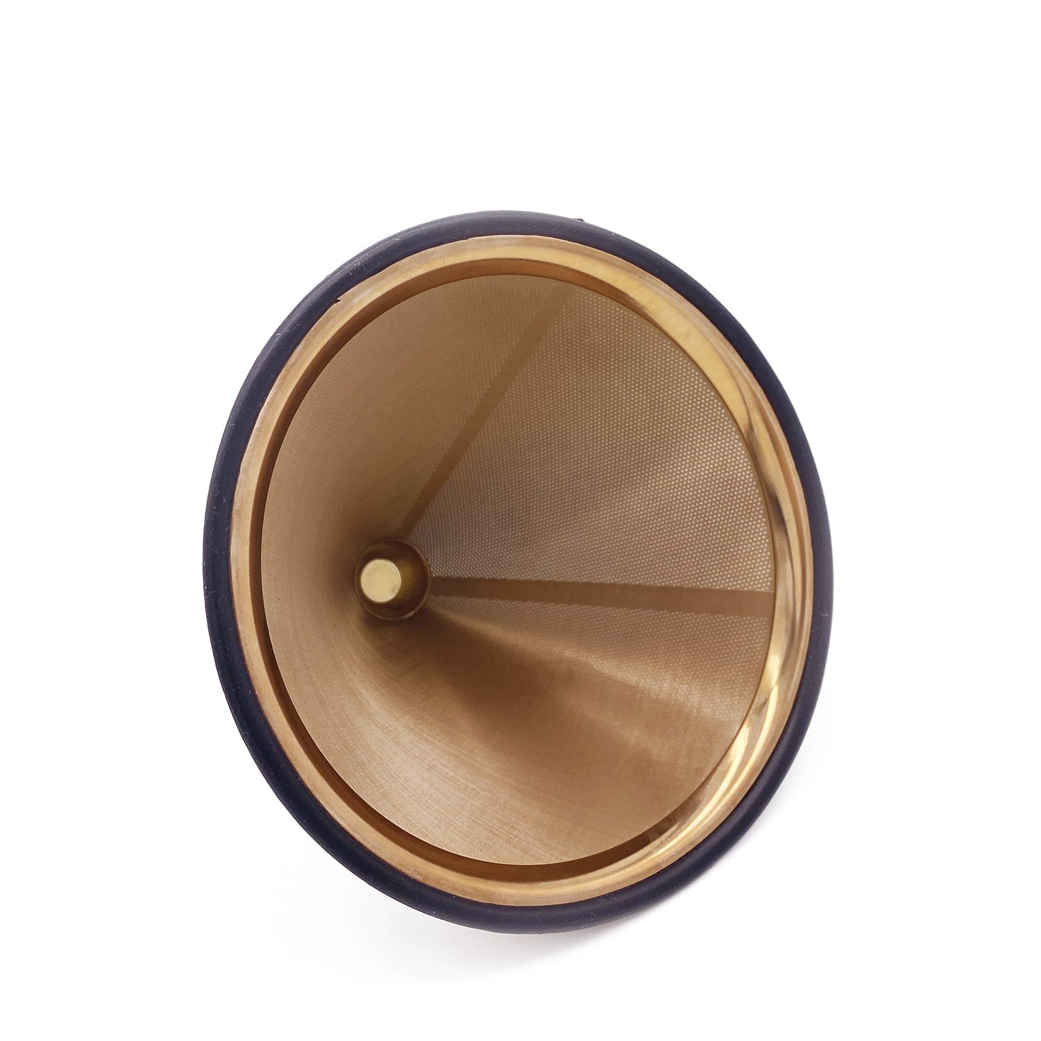300 Mesh Direct Supply Stainless Pour Over Coffee Filter Baskets with Handle for For Home Office Travel Coffee