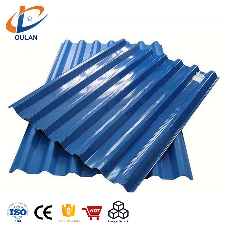 28 gauge corrugated steel roofing sheet Z180 Z275 galvanized corrugated sheet