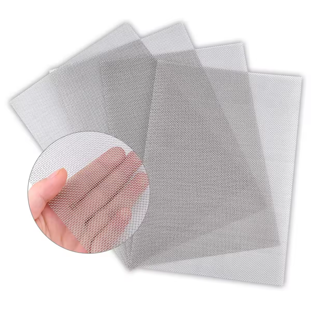 304/316 SS Steel Wire Meshes For Filter Screen 40/60 80/100/150/200/300/400 Micron Filter Cloth Stainless Steel Woven Wire Mesh